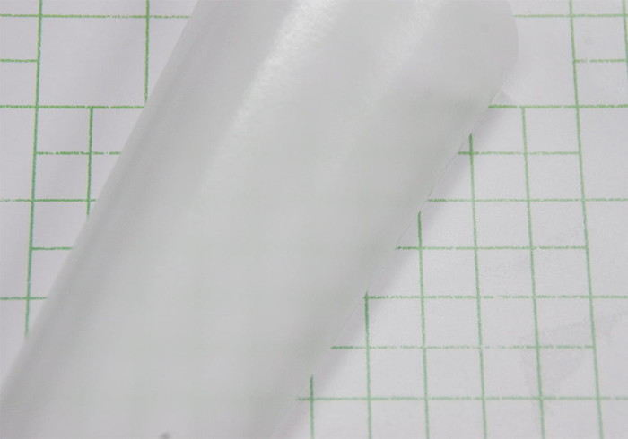White paper cold mounting film